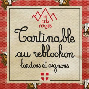 Tartinable au reblochon lardons et oignons